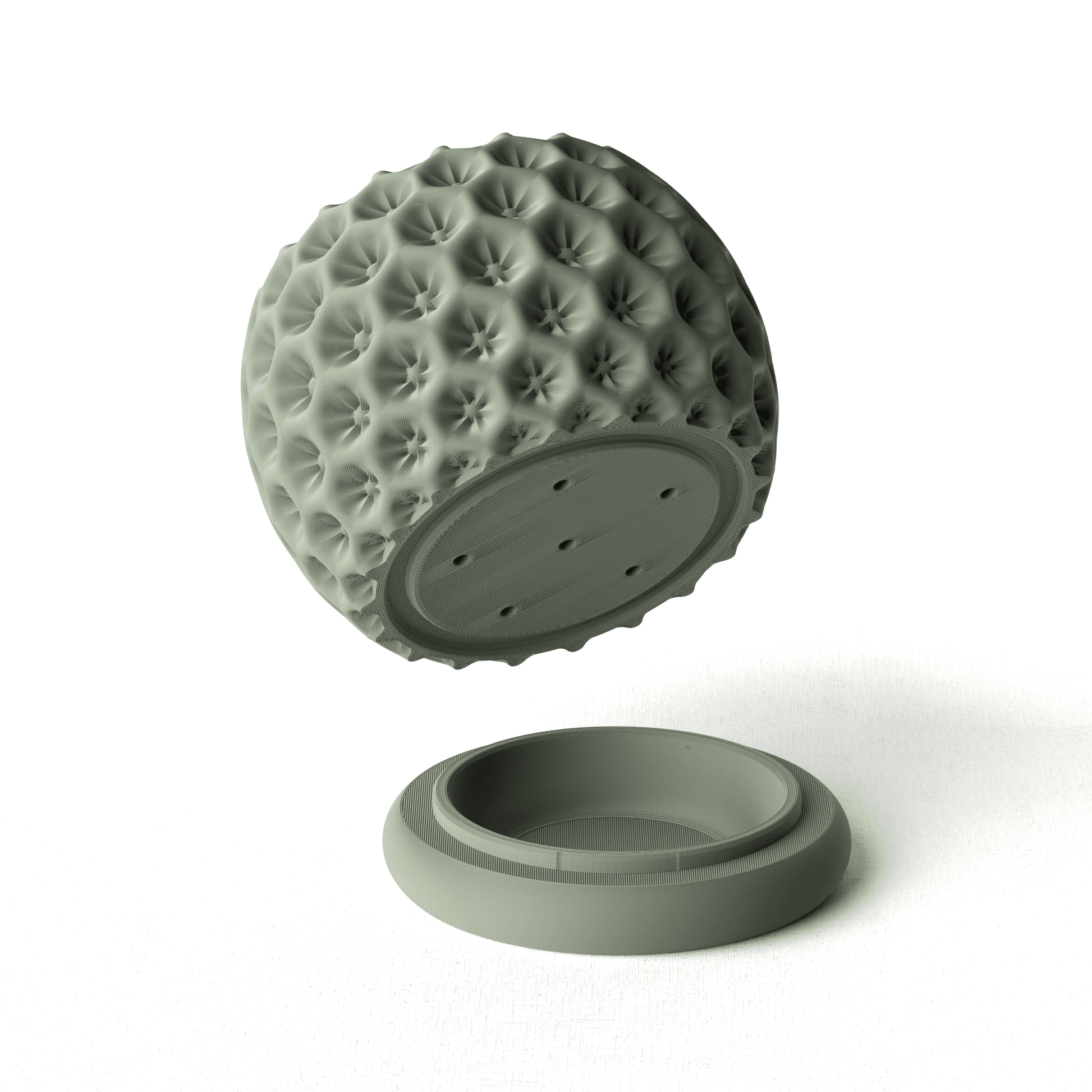 Modern Planter – with Drip Tray | Planter with dripping tray – Dripping