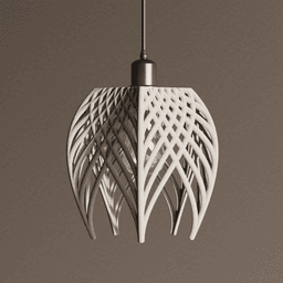 Ripple Lamp Shade – Sculptural Pendant Shade | Celing lamp