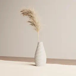 Twisted Vase – Sculptural Modern Vase – Simple