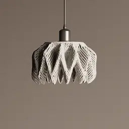 Ripple Lamp Shade – Sculptural Pendant Shade | Ceiling lamp – Ceiling