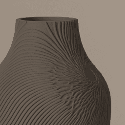 Ripple Vase – Sculptural Modern Vase – Captivating