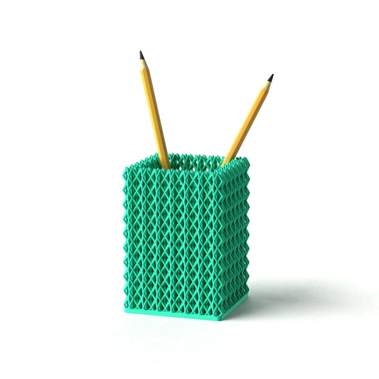 Modern Desk Organizer – Pencil & Pen Holder – Lattice (Pen%20Holder 1274556)