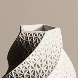 Twisted Vase – Sculptural Modern Vase – Twisted