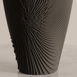 Ripple Vase – Sculptural Modern Vase – Captivating
