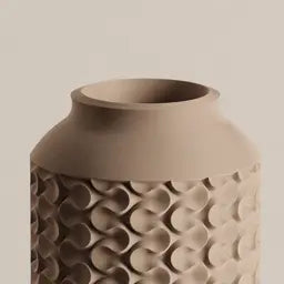 Ripple Vase – Sculptural Modern Vase – Decorative