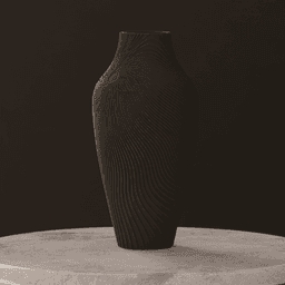 Ripple Vase – Sculptural Modern Vase – Captivating
