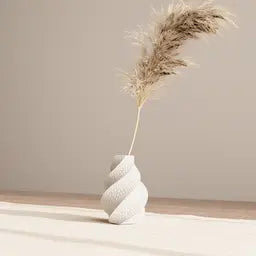 Twisted Vase – Sculptural Modern Vase – Twisted