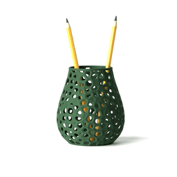 Modern Desk Organizer – Pencil & Pen Holder – Organic
