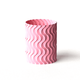 Modern Vase – Sculptural Modern Vase | Pen holder – Wavy