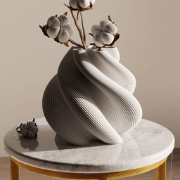 Modern Vase – Sculptural Modern Vase | Vase for dried flowers – Dried