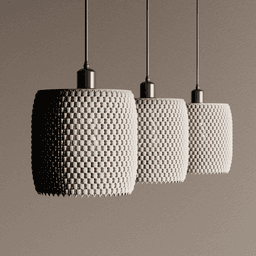 Modern Lamp Shade – Sculptural Pendant Shade | Ceiling lamp – Ceiling