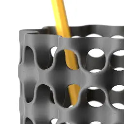 Modern Desk Tray – Minimalist Desk Catchall | Pencil organizer with interesting light weight structure