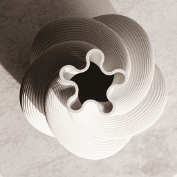 Modern Vase – Sculptural Modern Vase | Vase for dried flowers – Dried