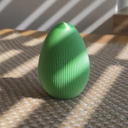 Modern Decor – Sculptural Home Accent | Textured Easter Egg