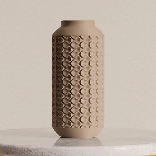 Ripple Vase – Sculptural Modern Vase – Decorative