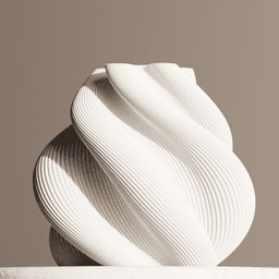 Modern Vase – Sculptural Modern Vase | Vase for dried flowers – Dried