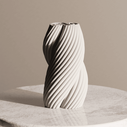 Twisted Vase – Sculptural Modern Vase – Discover
