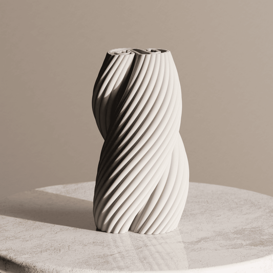 Twisted Vase – Sculptural Modern Vase – Discover