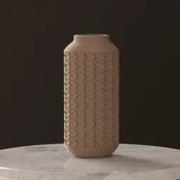 Ripple Vase – Sculptural Modern Vase – Decorative
