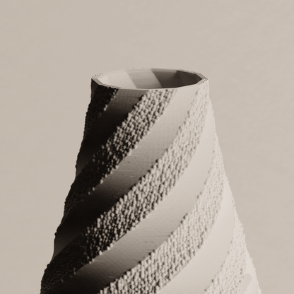 Twisted Vase – Sculptural Modern Vase – Simple