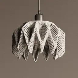 Ripple Lamp Shade – Sculptural Pendant Shade | Ceiling lamp – Ceiling