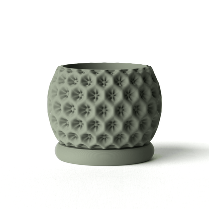 Modern Planter – with Drip Tray | Planter with dripping tray – Dripping