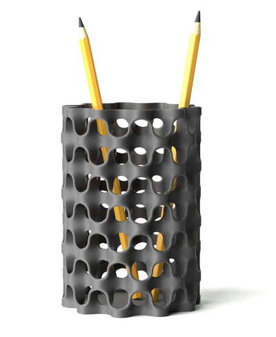 Modern Desk Tray – Minimalist Desk Catchall | Pencil organizer with interesting light weight structure