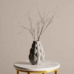 Modern Vase – Sculptural Modern Vase | Vase for dried flowers – Dried (Vase 1301024)