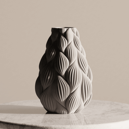 Modern Vase – Sculptural Modern Vase | Vase for dried flowers – Dried (Vase 1301024)