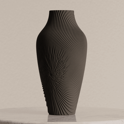 Ripple Vase – Sculptural Modern Vase – Captivating