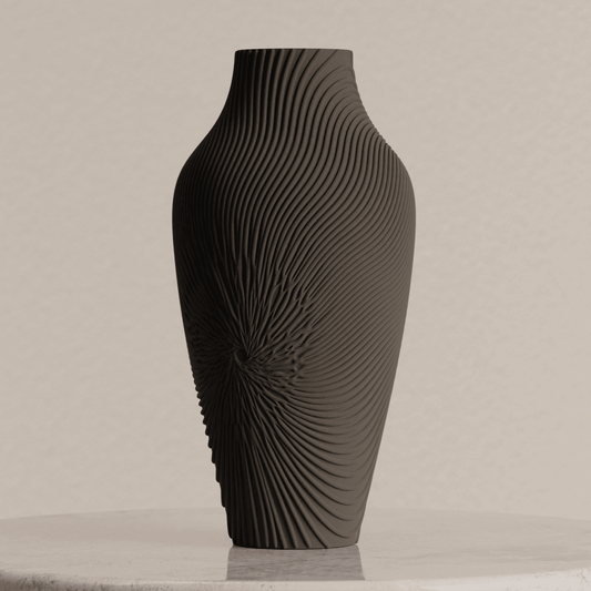 Ripple Vase – Sculptural Modern Vase – Captivating