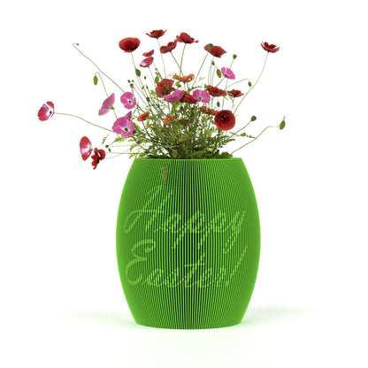 Modern Vase – Sculptural Modern Vase | Happy Easter Vase