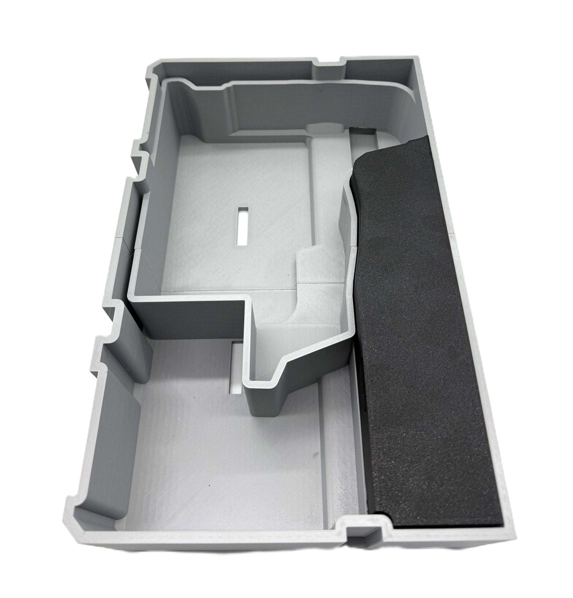 Packout insert for M12 Fuel Jigsaw featuring durable high-quality PETG material. Designed specifically for Milwaukee tools, it provides secure storage and optimal organization.