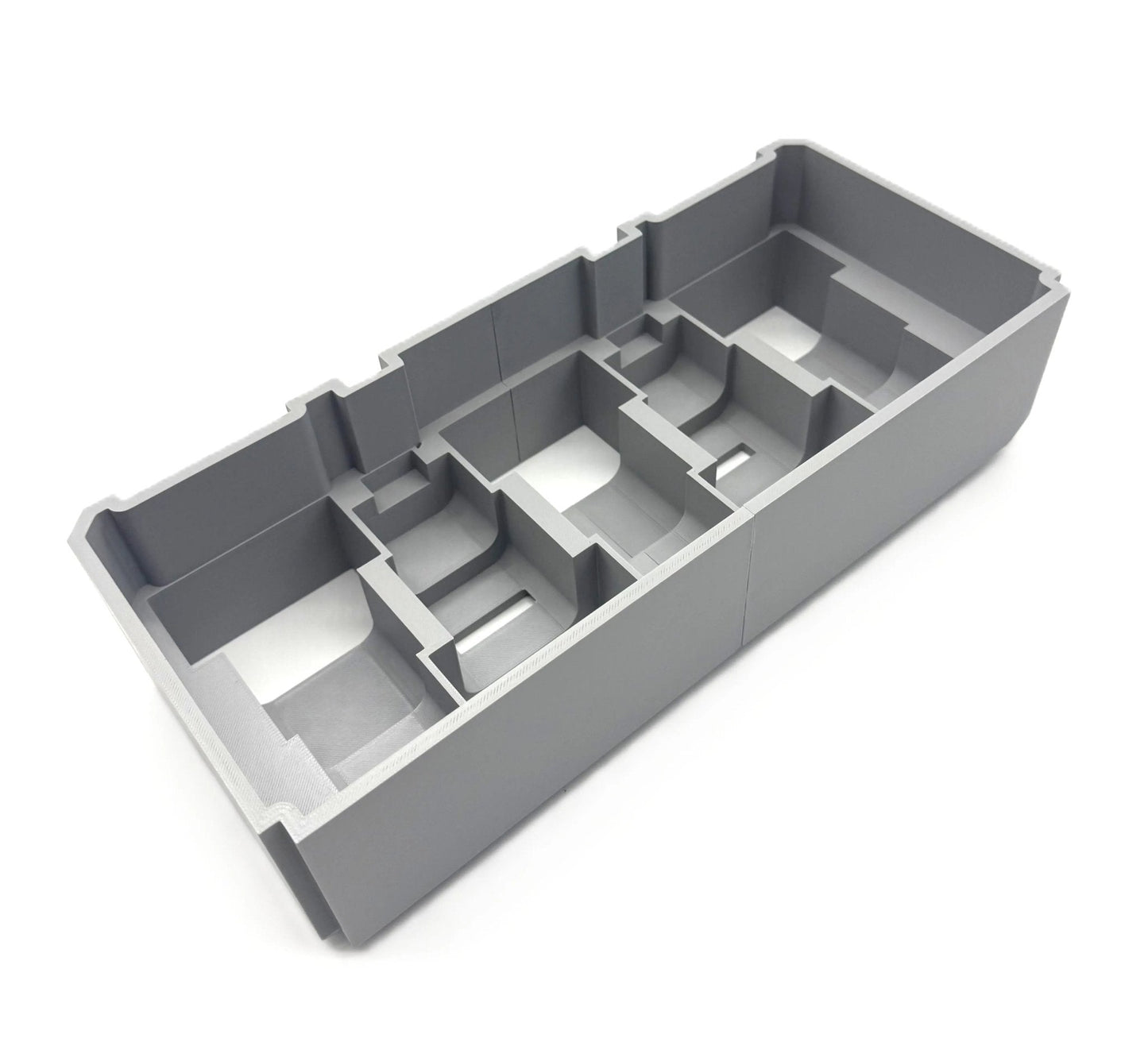 Milwaukee Packout Insert for M12 4.0Ah and 6.0Ah Batteries - Durable storage insert offering multiple compartments for organized tool arrangement.