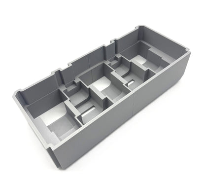 Milwaukee Packout Insert for M12 4.0Ah and 6.0Ah Batteries - Durable storage insert offering multiple compartments for organized tool arrangement.