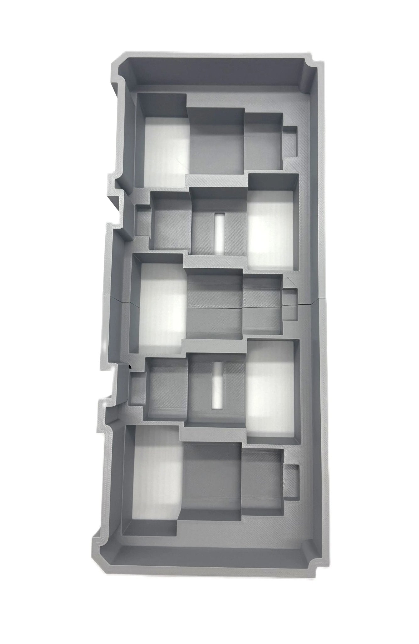 Milwaukee Packout Insert for M12 4.0Ah and 6.0Ah Batteries - High-quality PETG material designed for secure tool storage within Milwaukee Packout system.