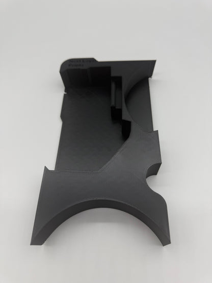 Another angle of the Packout Insert for M18 4.5" Grinder, illustrating its unique shape and compatibility with the Milwaukee Packout storage system.