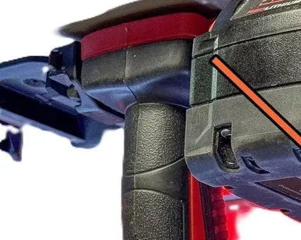 Close-up of the Milwaukee M18 Tool Holder for 2804-20 & 2753-20, highlighting its robust design and compatibility features.