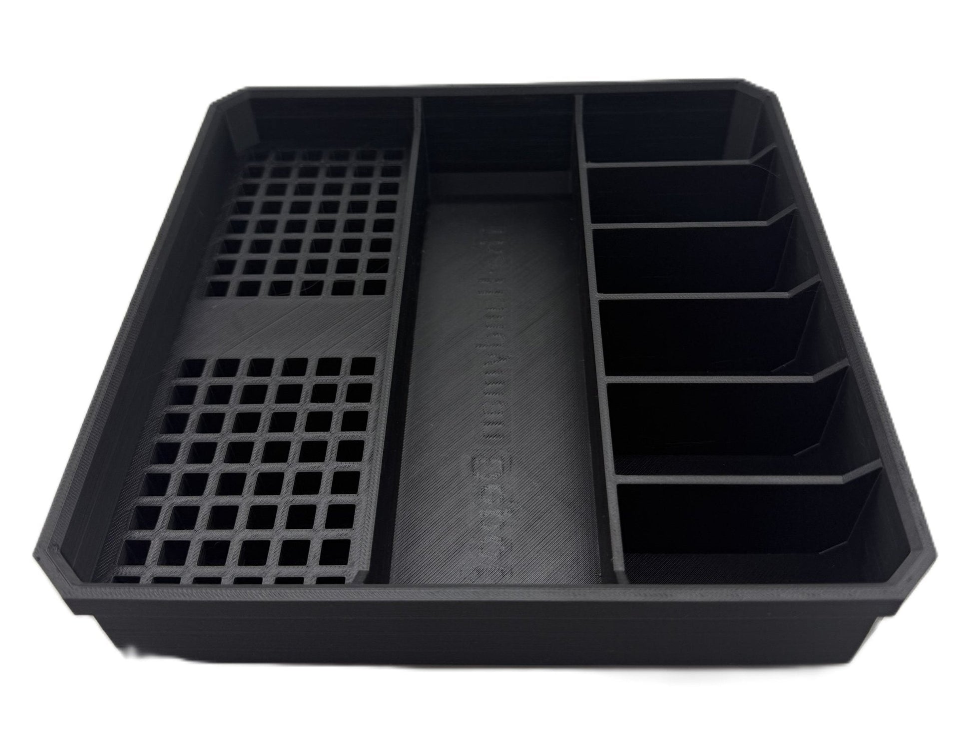 Packout Insert for Driver Bits & Drill Accessories Insert Only, showcasing a black custom-fit insert designed for organized storage of tools, perfectly fitting in a Milwaukee Compact Organizer.