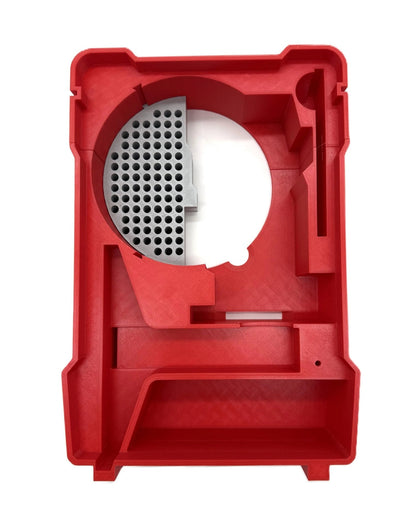 Packout Insert for M18 Router – Perfect Fit Organizer Solution highlighting the tailored shape and durable construction features.