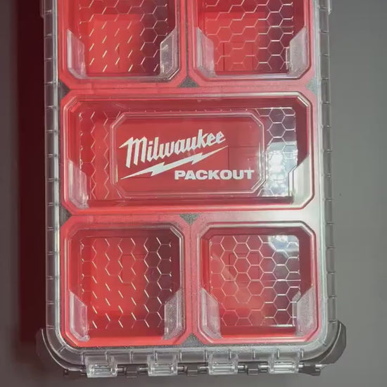 Milwaukee Packout Insert Bundle – M18 Gen 4 Combo + Mid Torque Impact Wrench & Socket Organizer | Fits 2904-20, 2953-20, 2962-20