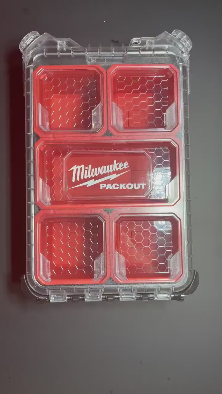 Milwaukee Packout Insert Bundle – M18 Gen 4 Combo + Mid Torque Impact Wrench & Socket Organizer | Fits 2904-20, 2953-20, 2962-20