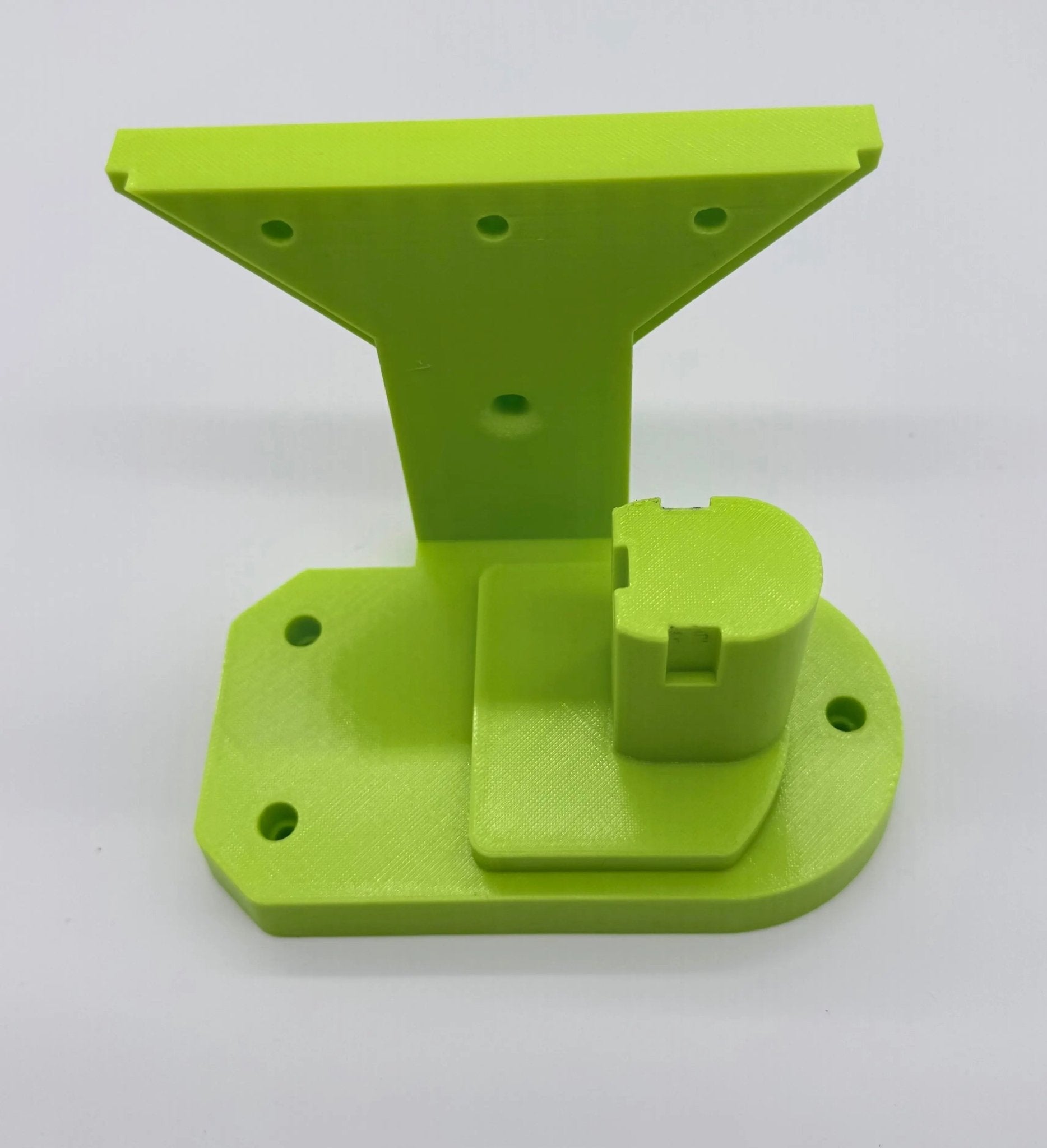 Mount to suit Tool Mount - Durable PETG Wall Holder in green, emphasizing an ergonomic structure for organized storage of Ryobi tools.